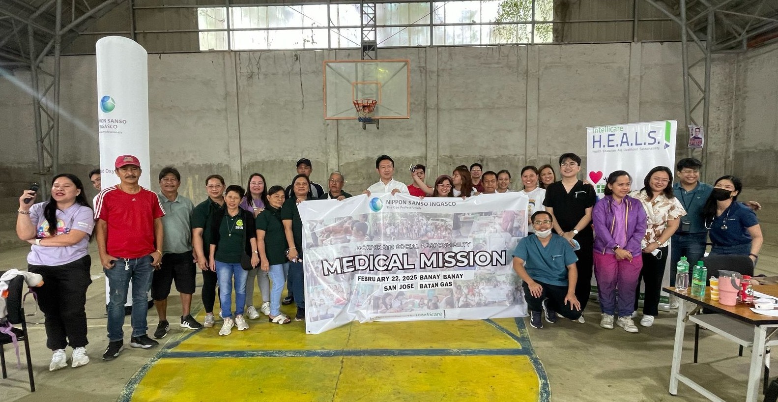 Nippon Sanso Ingasco Brings Free Healthcare to Underserved Communities in the Philippines